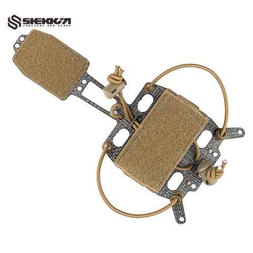 PVS31 Battery retention system - Coyote Brown -Shekkin Gears