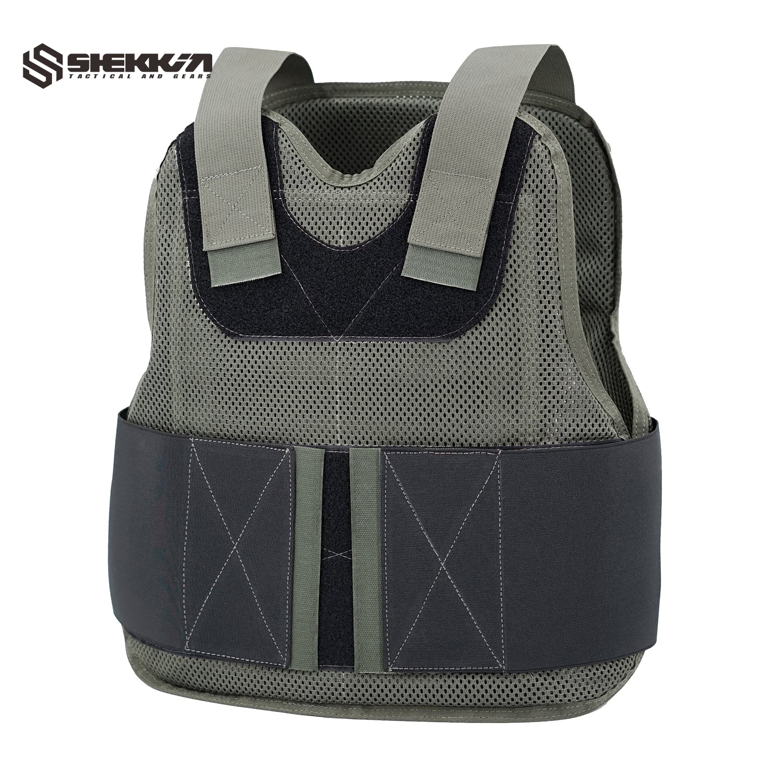 Pre MSA Paraclete style CVC - Smoke Green -Shekkin Gears