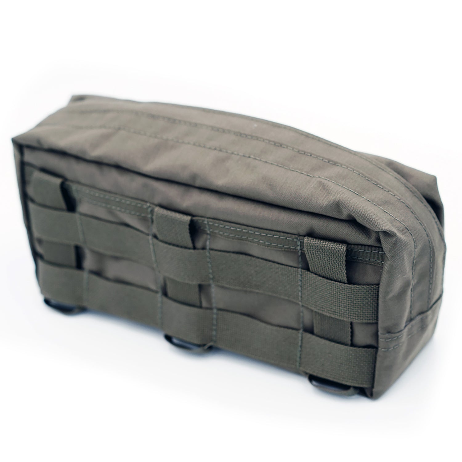 Pre MSA Paraclete style Smoke green Horizontal utility pouch - Default Title -Shekkin Gears