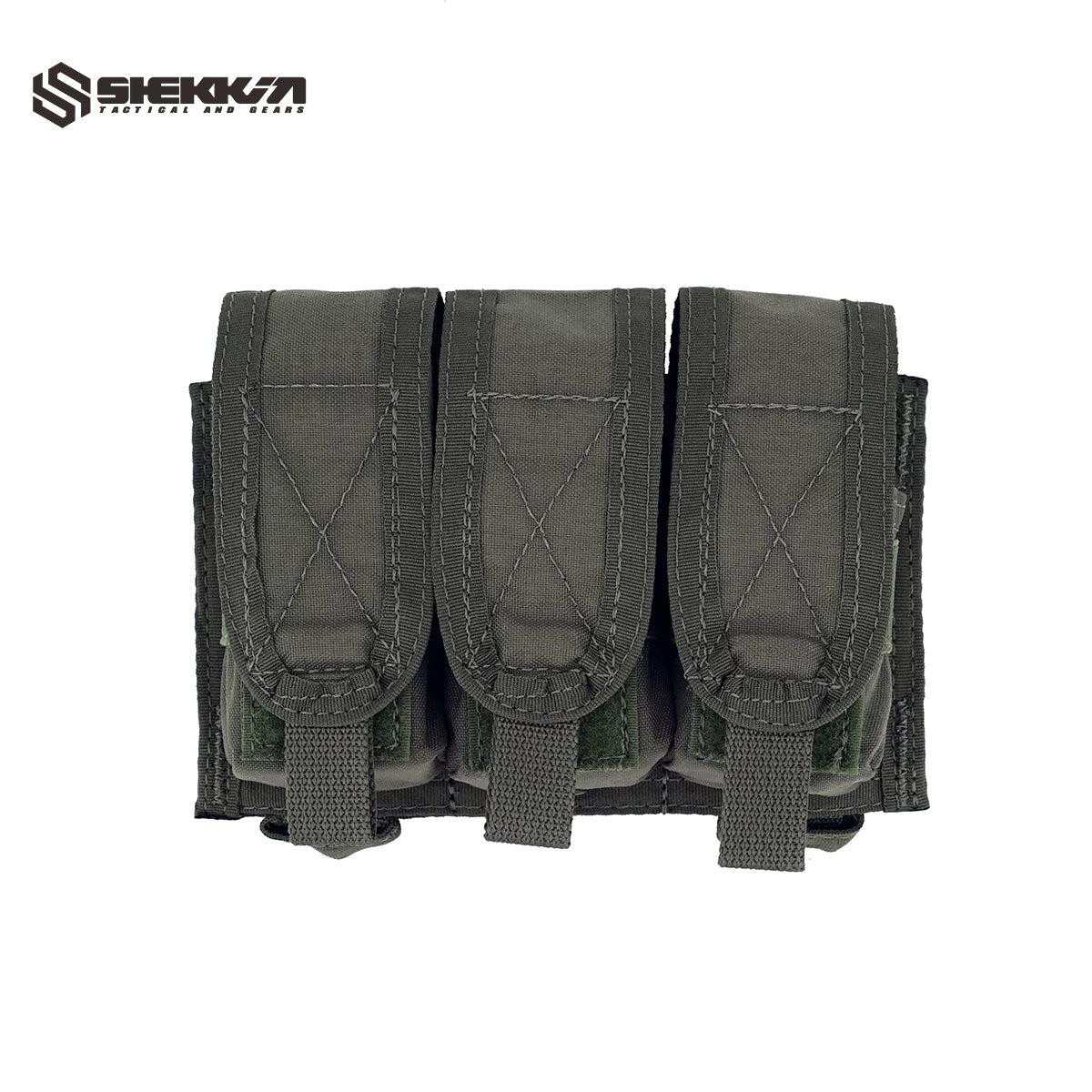 Pre MSA paraclete style triple flashbang pouch - Default Title -Shekkin Gears