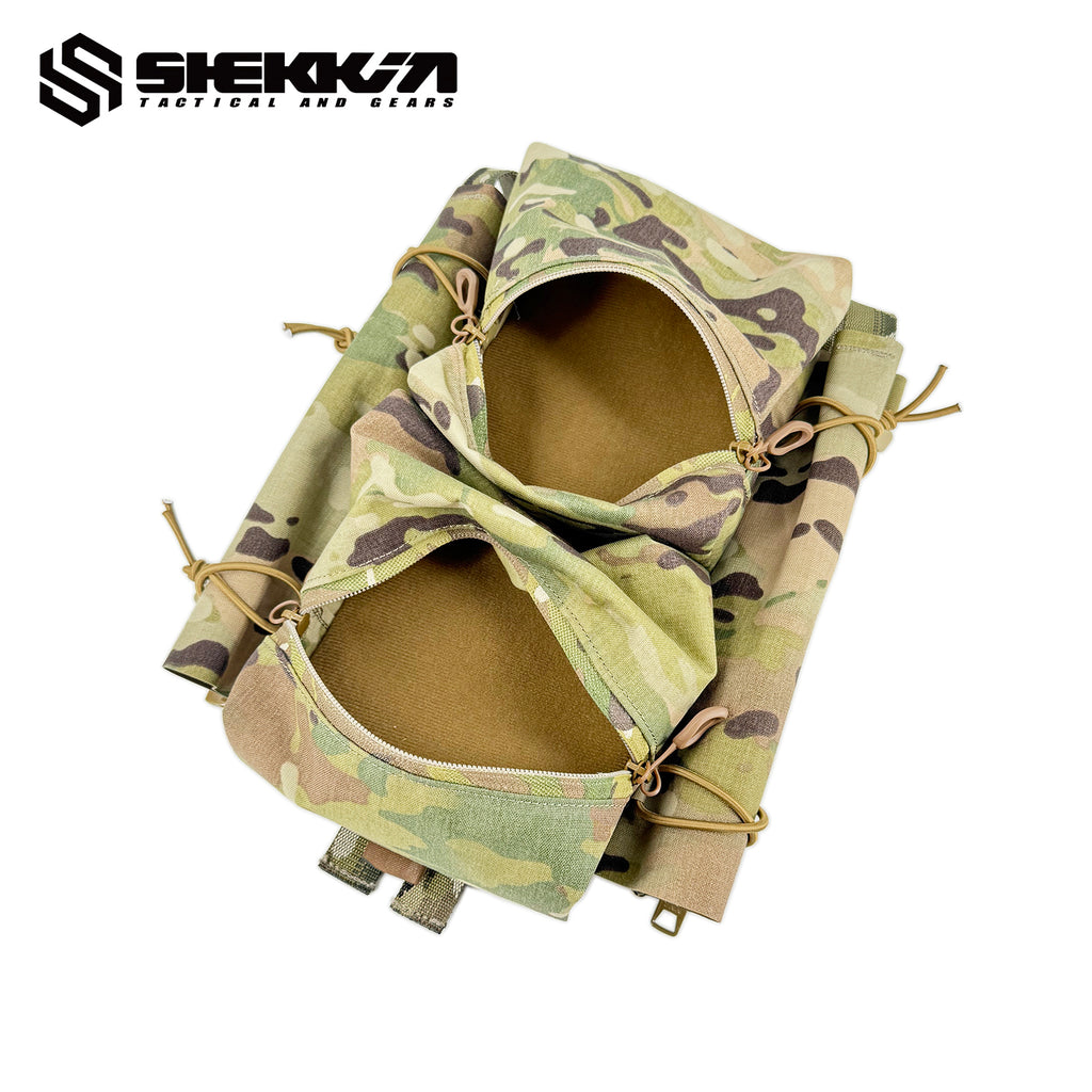 Shek Kin Back Panel Back Panel Charge Double Pouch