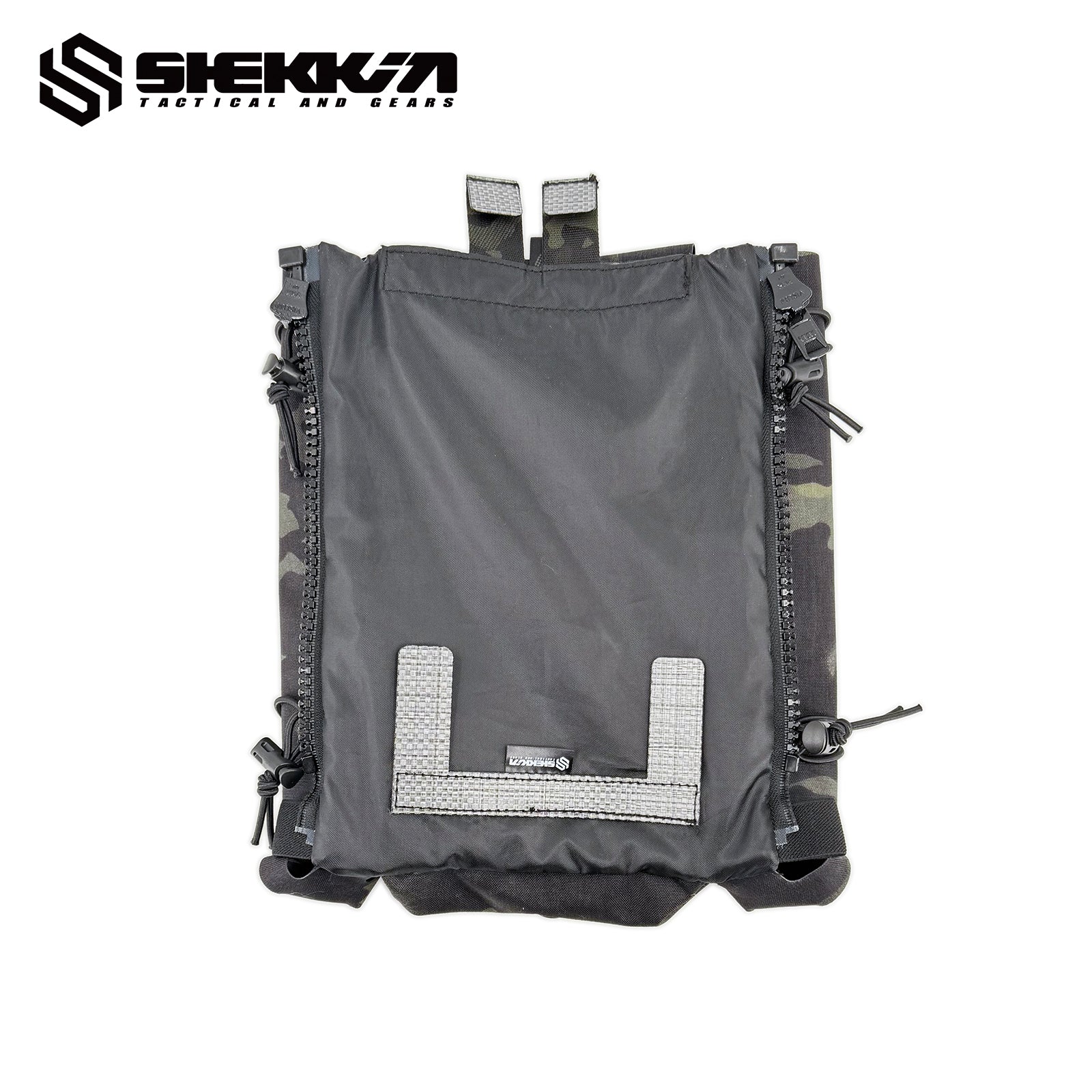ほぼ新品　Q36.5 　ジレ　背面カモ柄 　EUサイズM Back Panel Charge