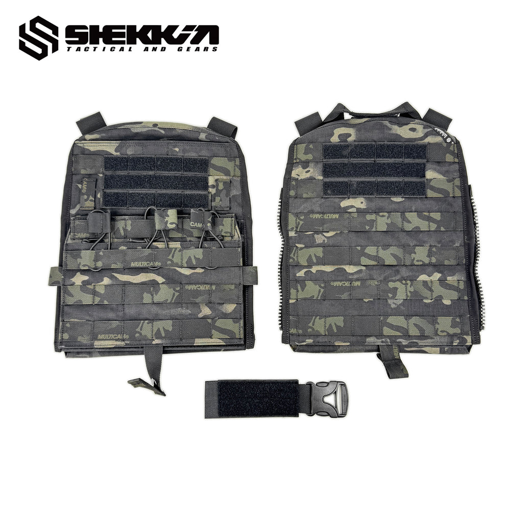 Crye Precision AVS Swimmer Cut Plate Pouch Set – Large, Multicam, Made In USA