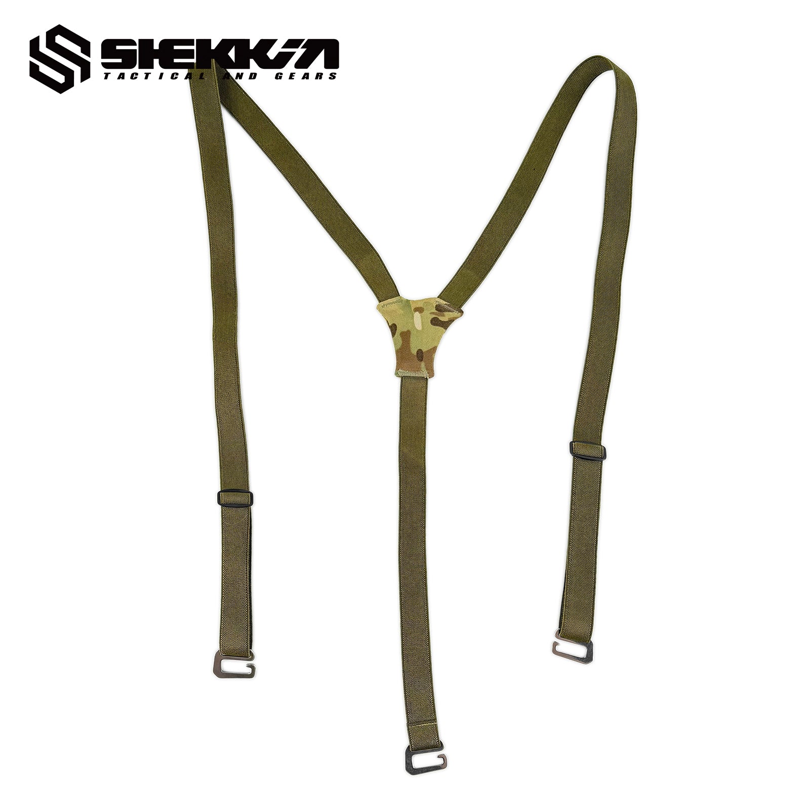 Shekkingears replica LEAF Y-SHAPED SUSPENDERS