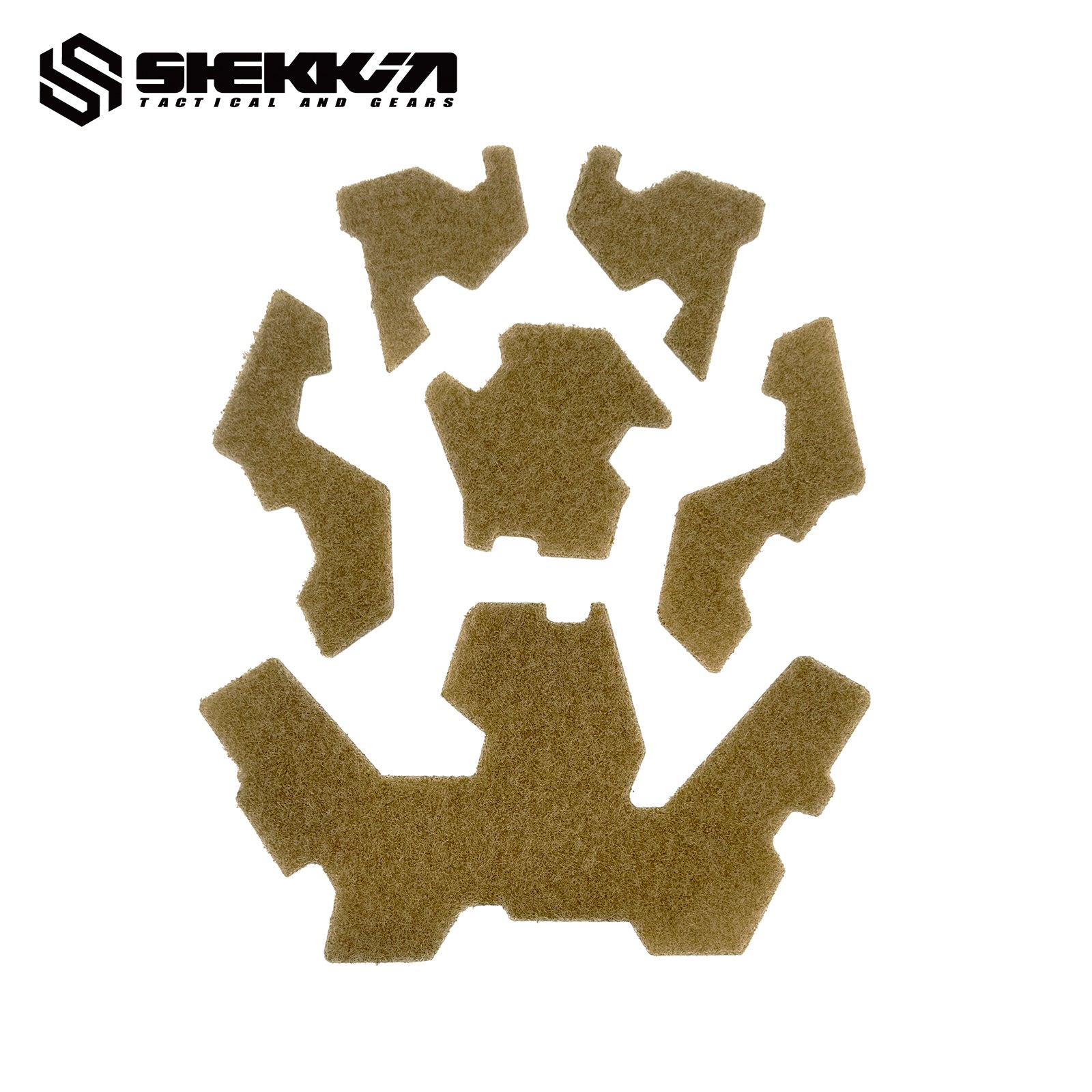 Shekkin Gears Velcro Sticker Set for FTHS Helmet