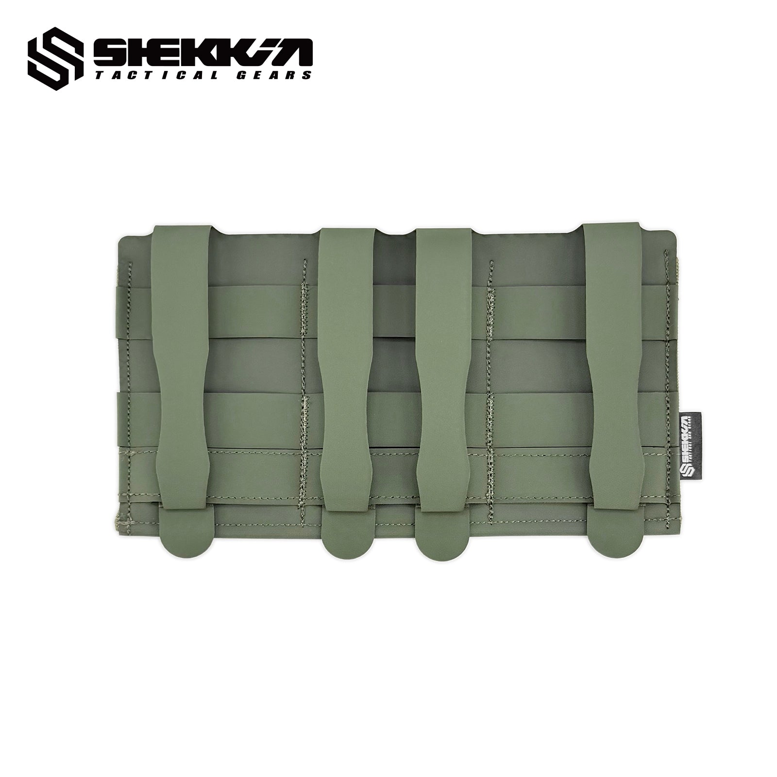 Elastic triple mag pouch