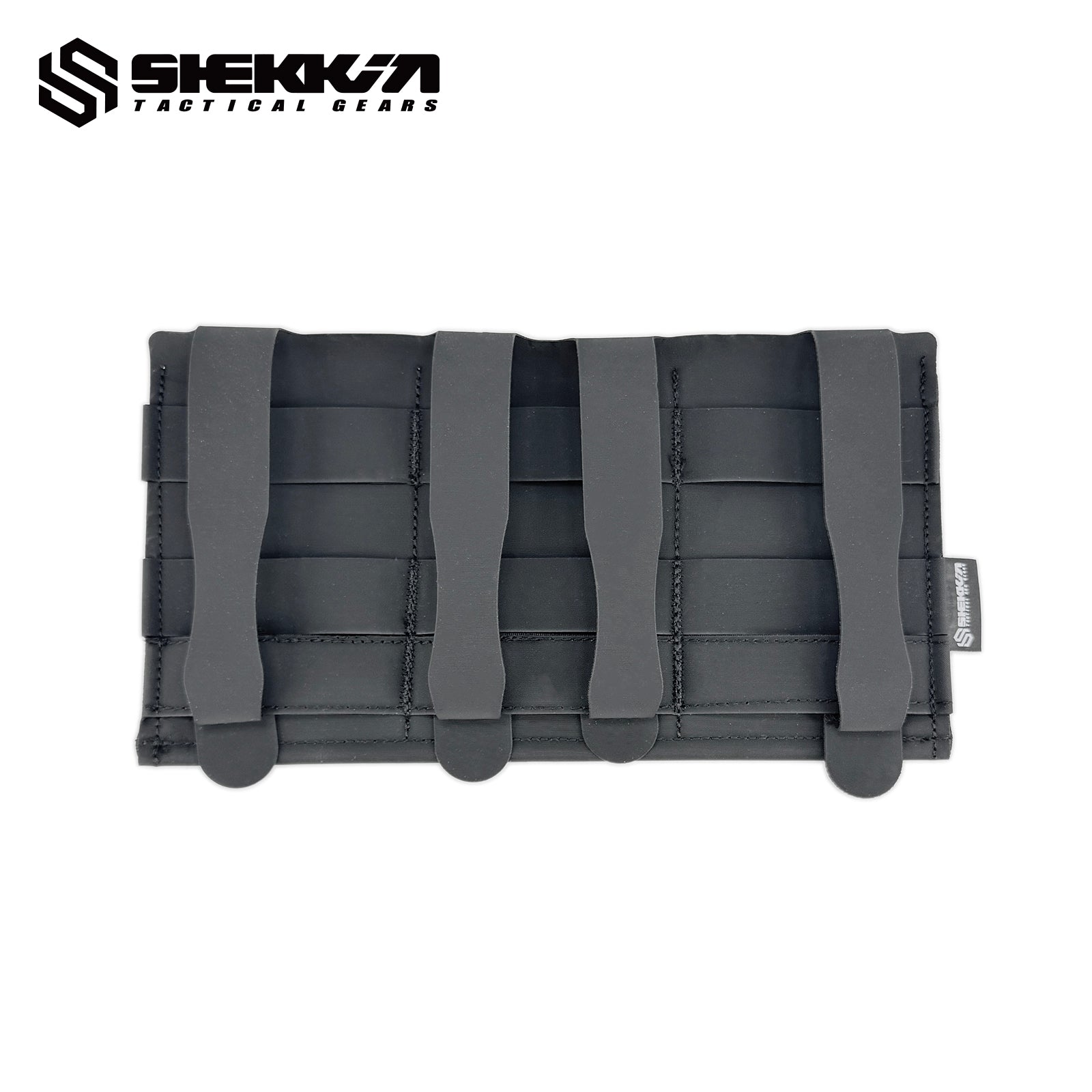 Elastic triple mag pouch