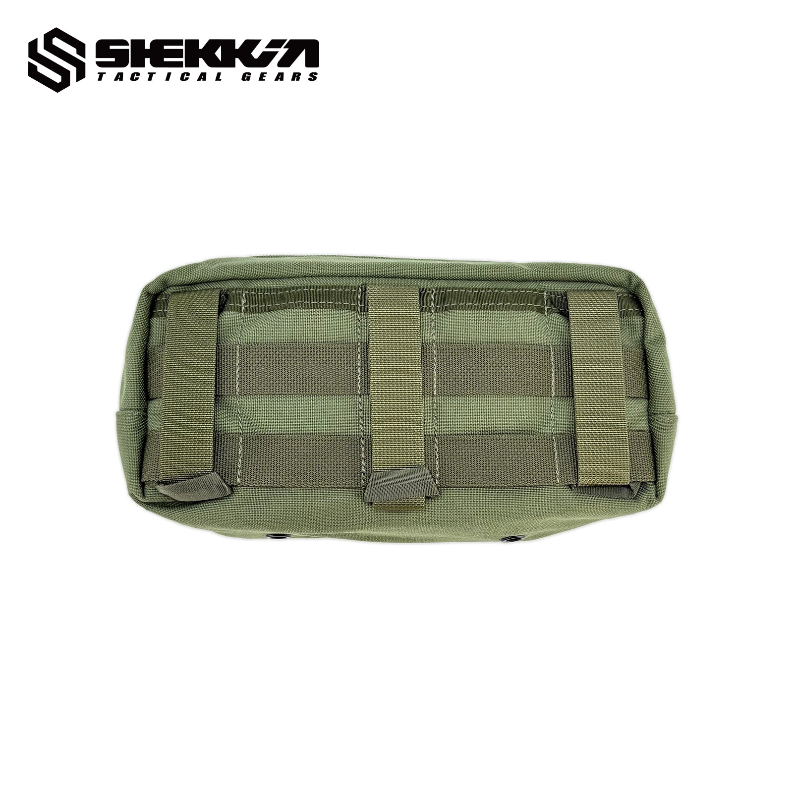 Pre MSA Paraclete style Smoke green Horizontal utility pouch