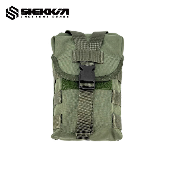 Paraclete canteen pouch smoke green