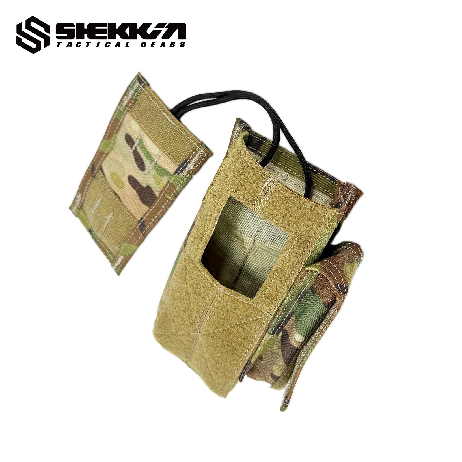 Multicam Pareclete style MBITR Radio Pouch for PRC148/152