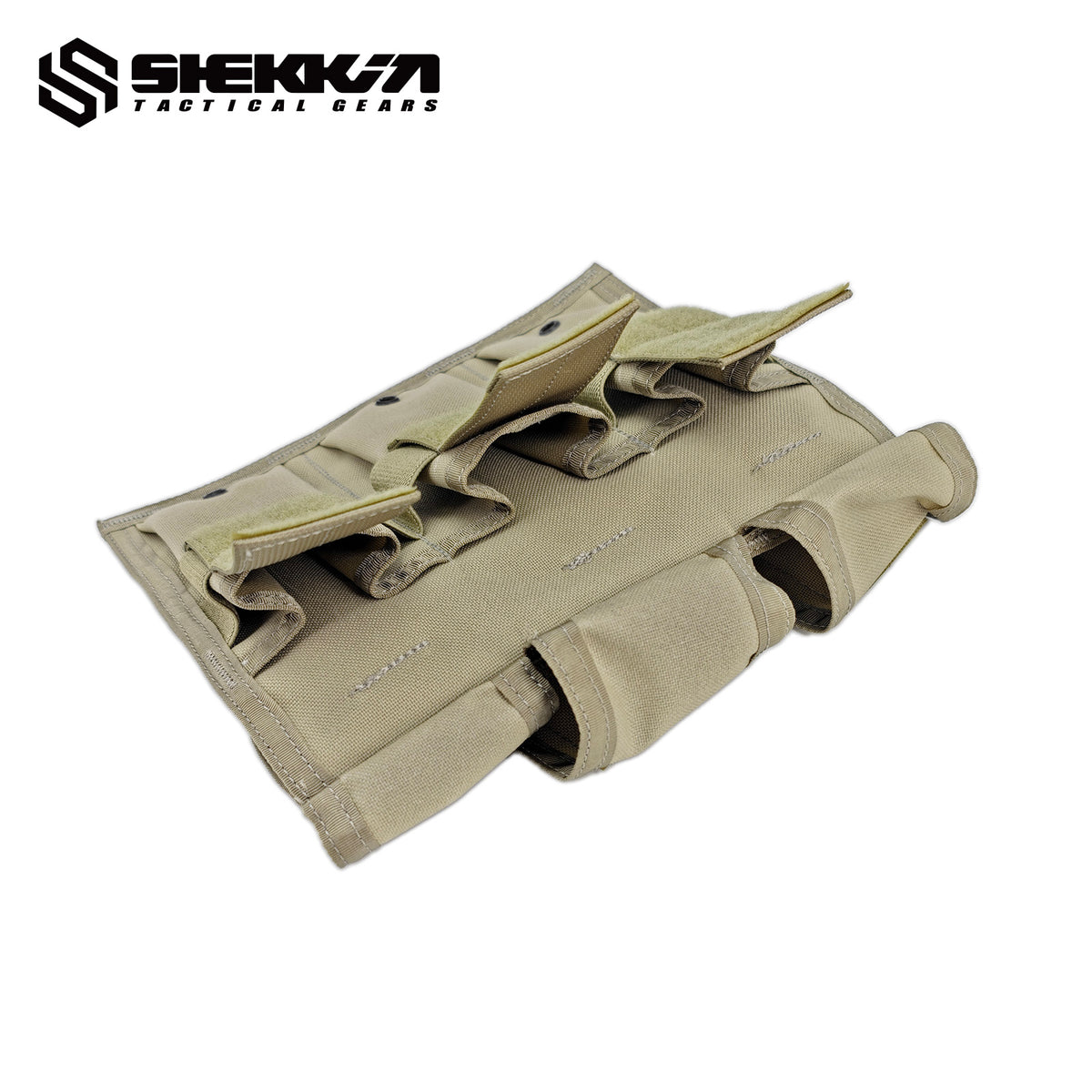 AI MBSS Style Triple Mag Pouch Pinky Tan