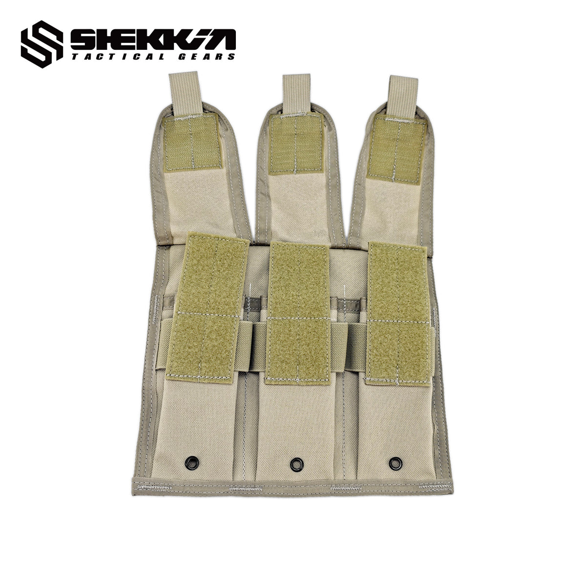 AI MBSS Style Triple Mag Pouch Pinky Tan