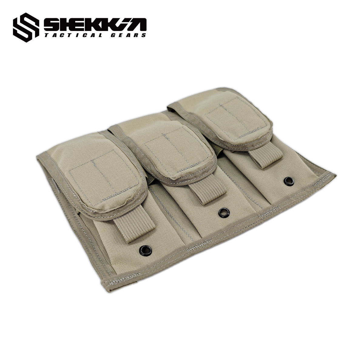 AI MBSS Style Triple Mag Pouch Pinky Tan