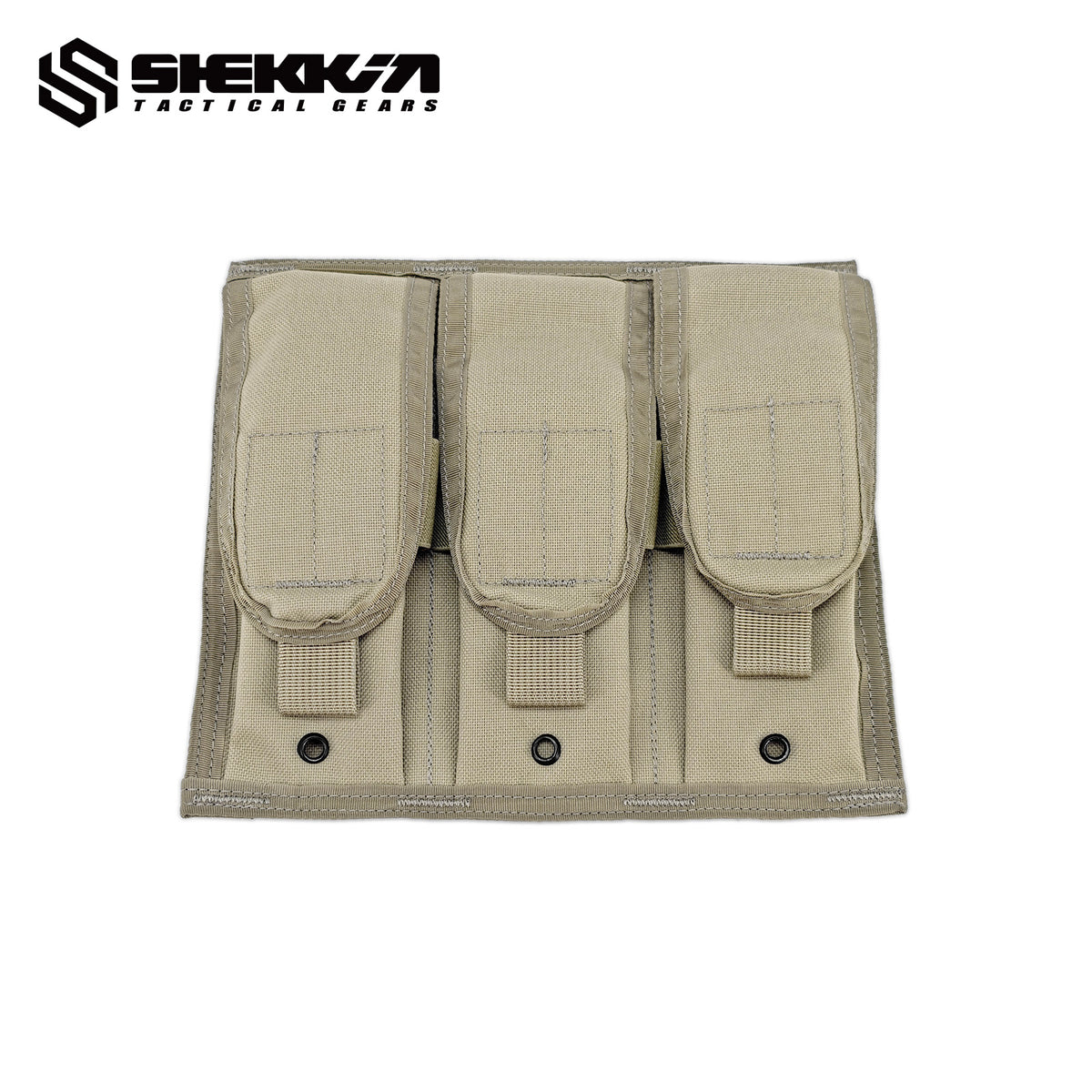 AI MBSS Style Triple Mag Pouch Pinky Tan