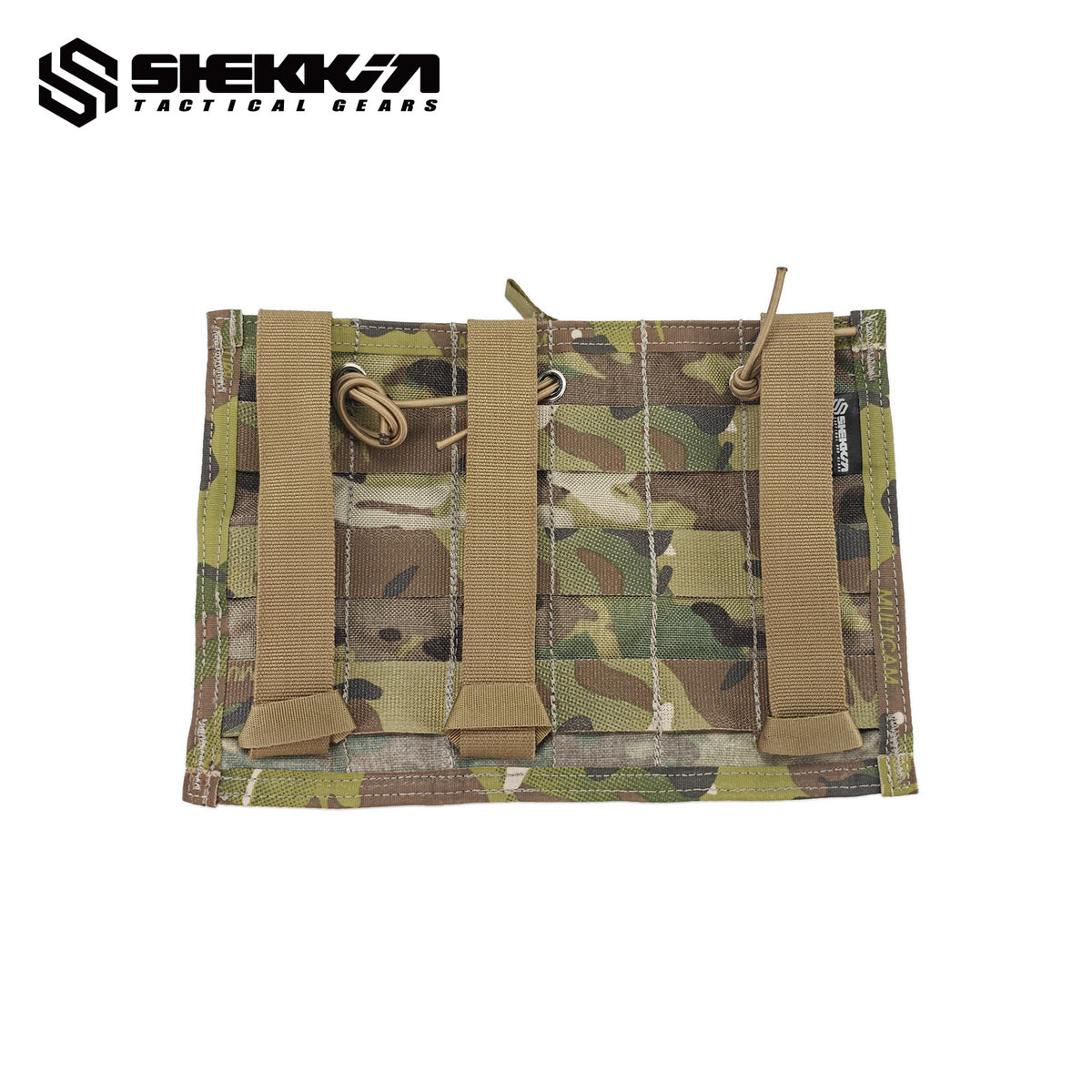 Paraclete ATX style Multicam Tiered Triple Rifle/Pistol Mag Pouch 6 Coloums Molle Straps