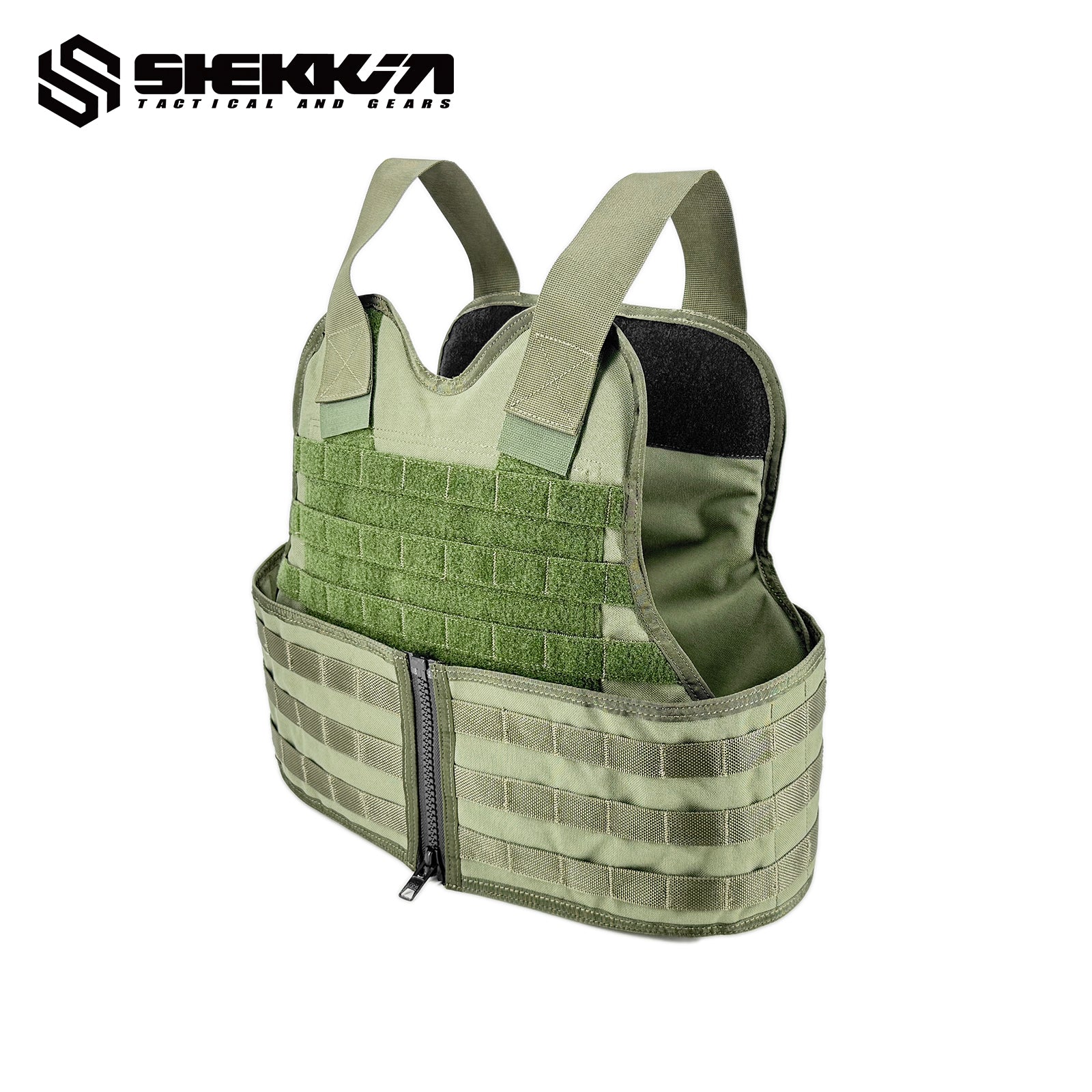 Delta force CAG paraclete molle CVC plate carrier Pre MSA smoke green