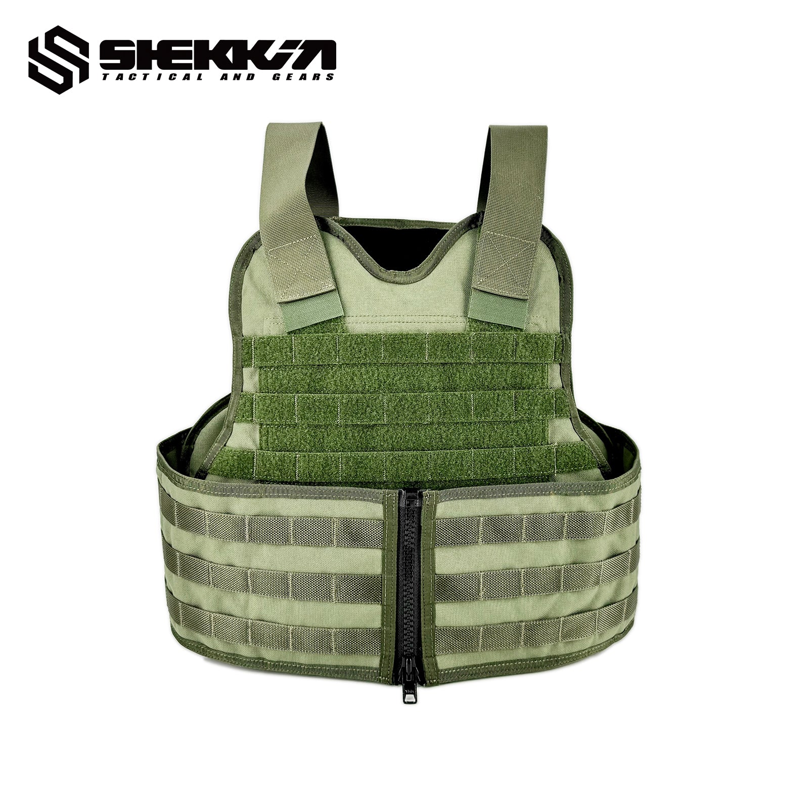 Delta force CAG paraclete molle CVC plate carrier Pre MSA smoke green