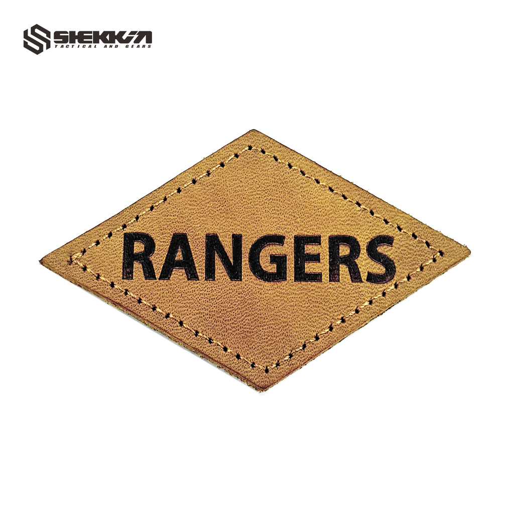Rodgers Rangers Patch RANGERS Leather Patch