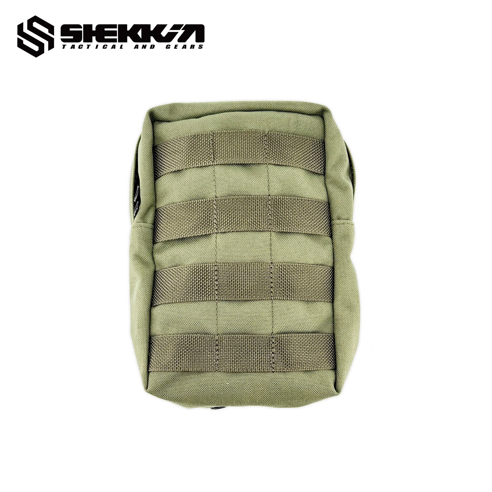 Pre MSA Paraclete style Smoke green vertical utility pouch