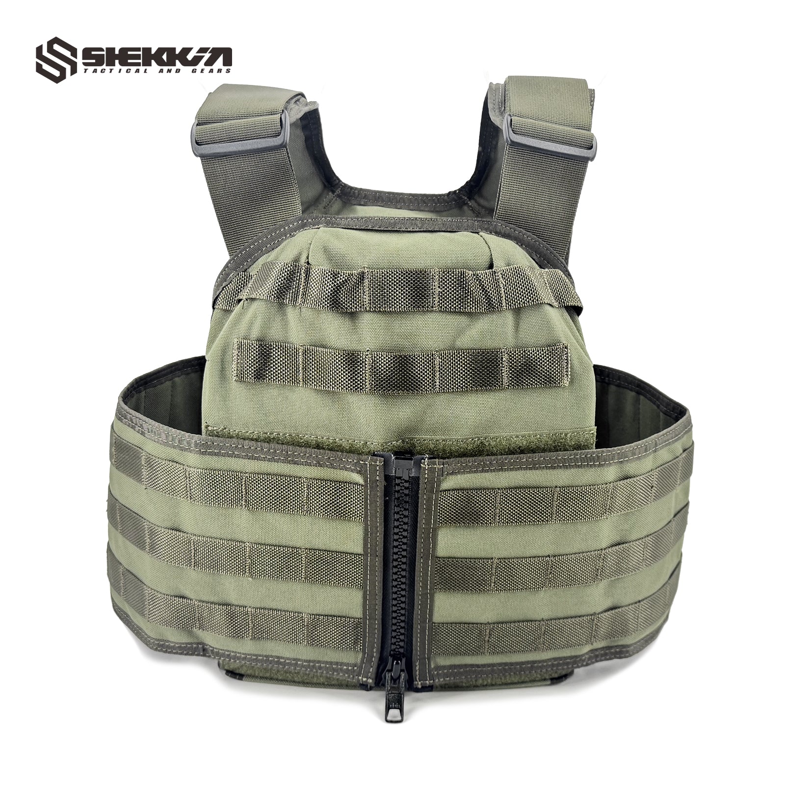 Delta force CAG tactical gear Paraclete HPC plate carrier smoke green