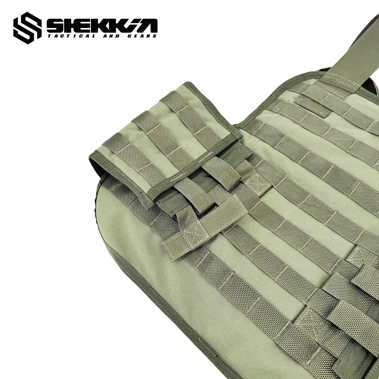 Delta force CAG paraclete molle CVC plate carrier Pre MSA smoke green
