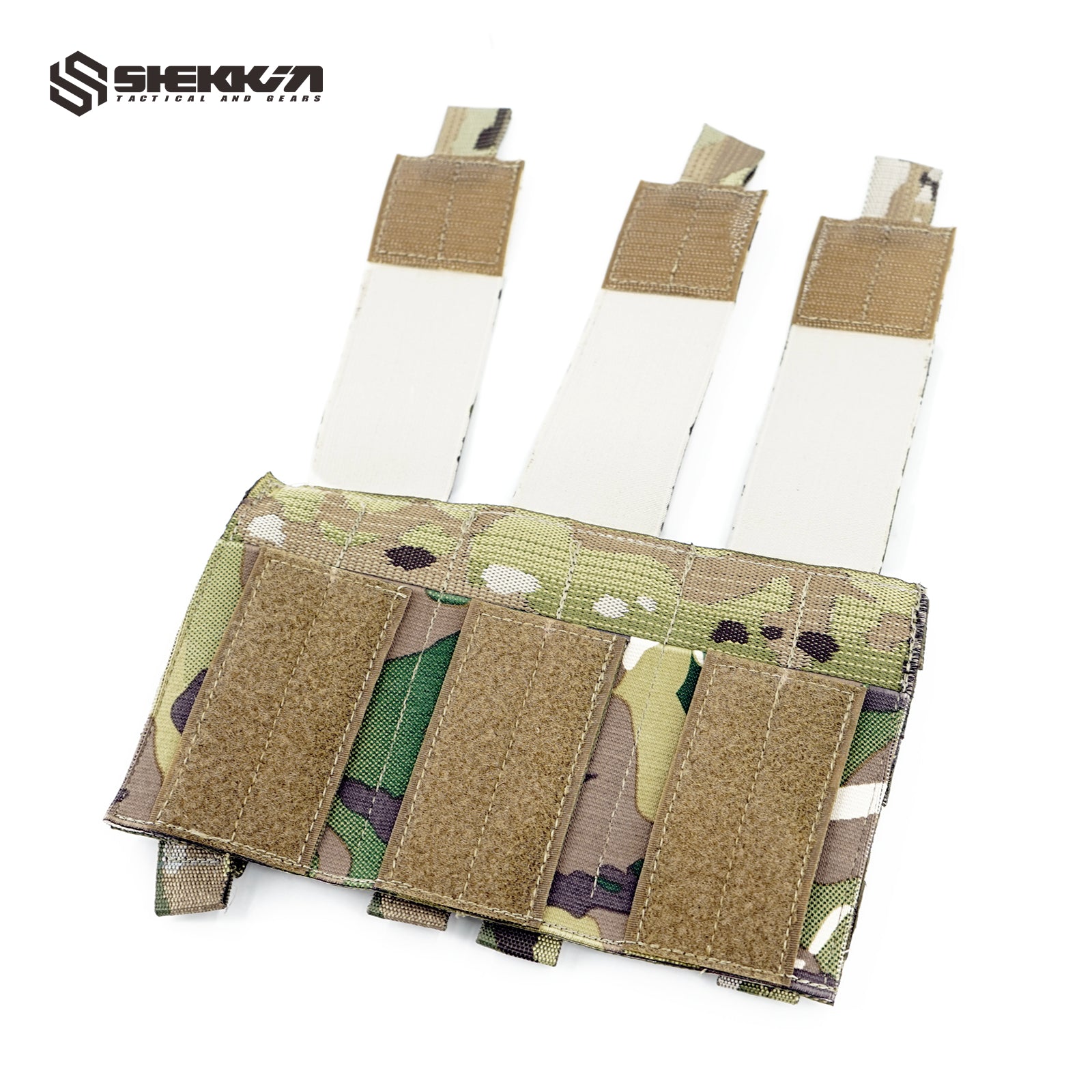 21st Special force group green beret custom elastic tri-mag