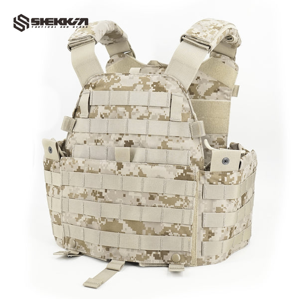 6094a Plate Carrier with Tan Webbing