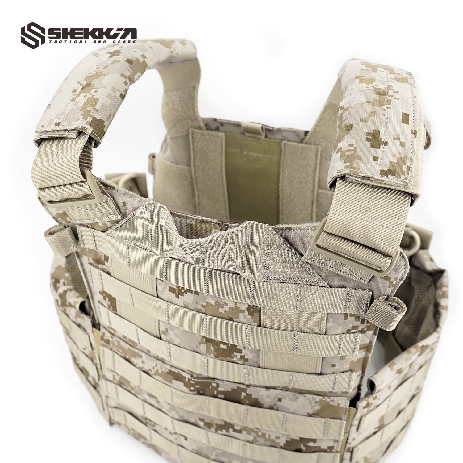 6094a Plate Carrier with Tan Webbing