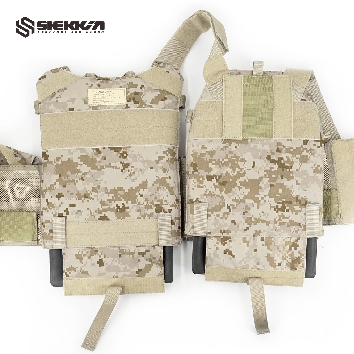 6094a Plate Carrier with Tan Webbing