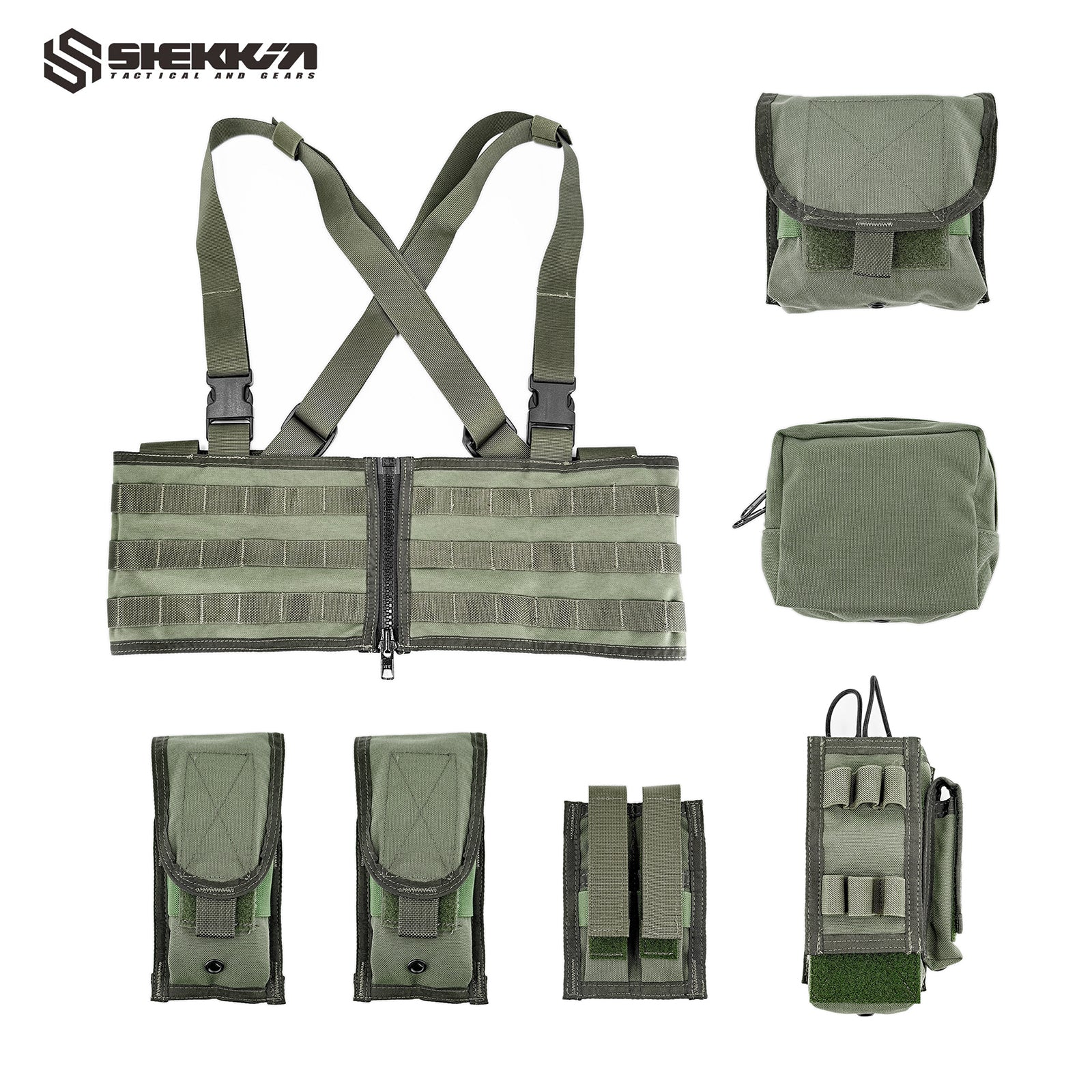 Paraclete Travis Rolph Custom style Split Front Chest Rig bundle deal