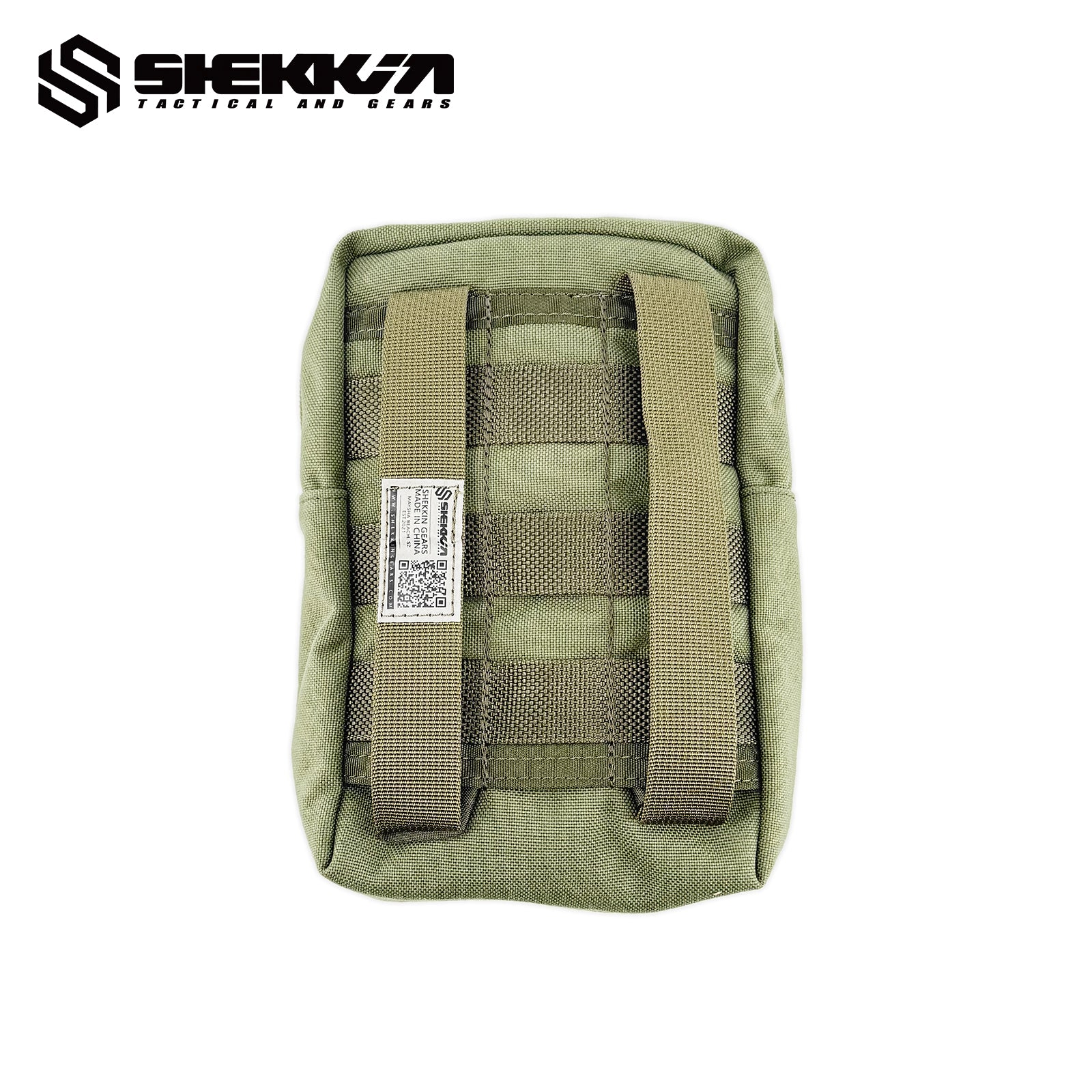 Pre MSA Paraclete style Smoke green vertical utility pouch