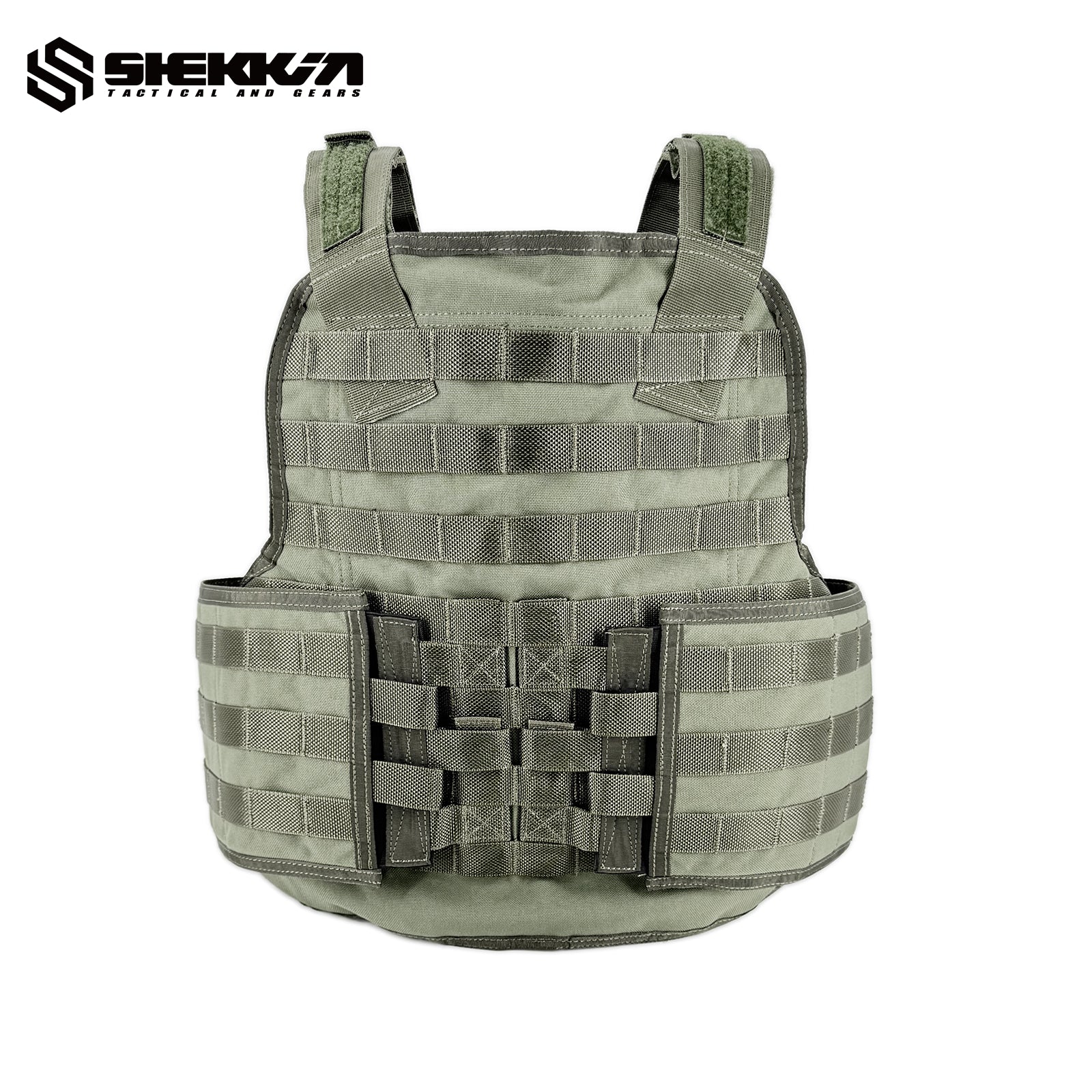 Delta force CAG paraclete molle CVC plate carrier Pre MSA smoke green