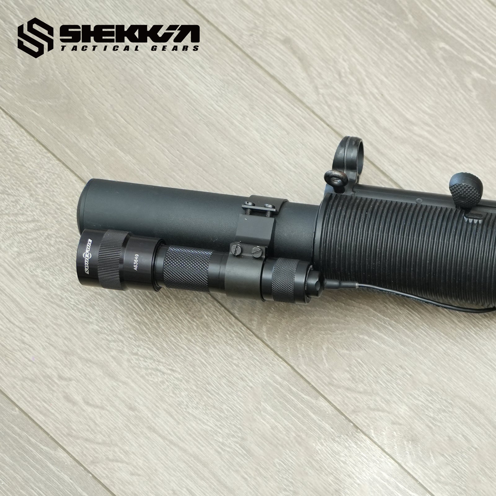 Surefire m23 style flashlight mount for MP5SD