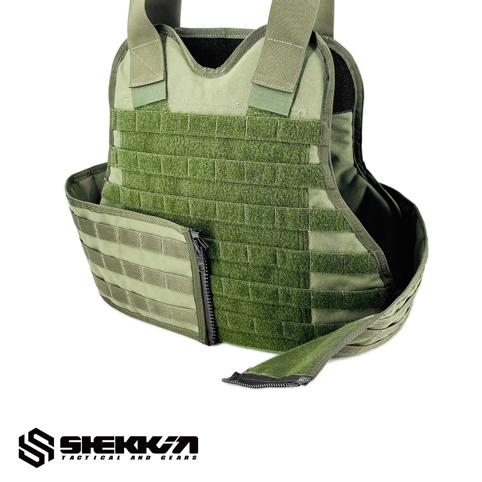 Delta force CAG paraclete molle CVC plate carrier Pre MSA smoke green