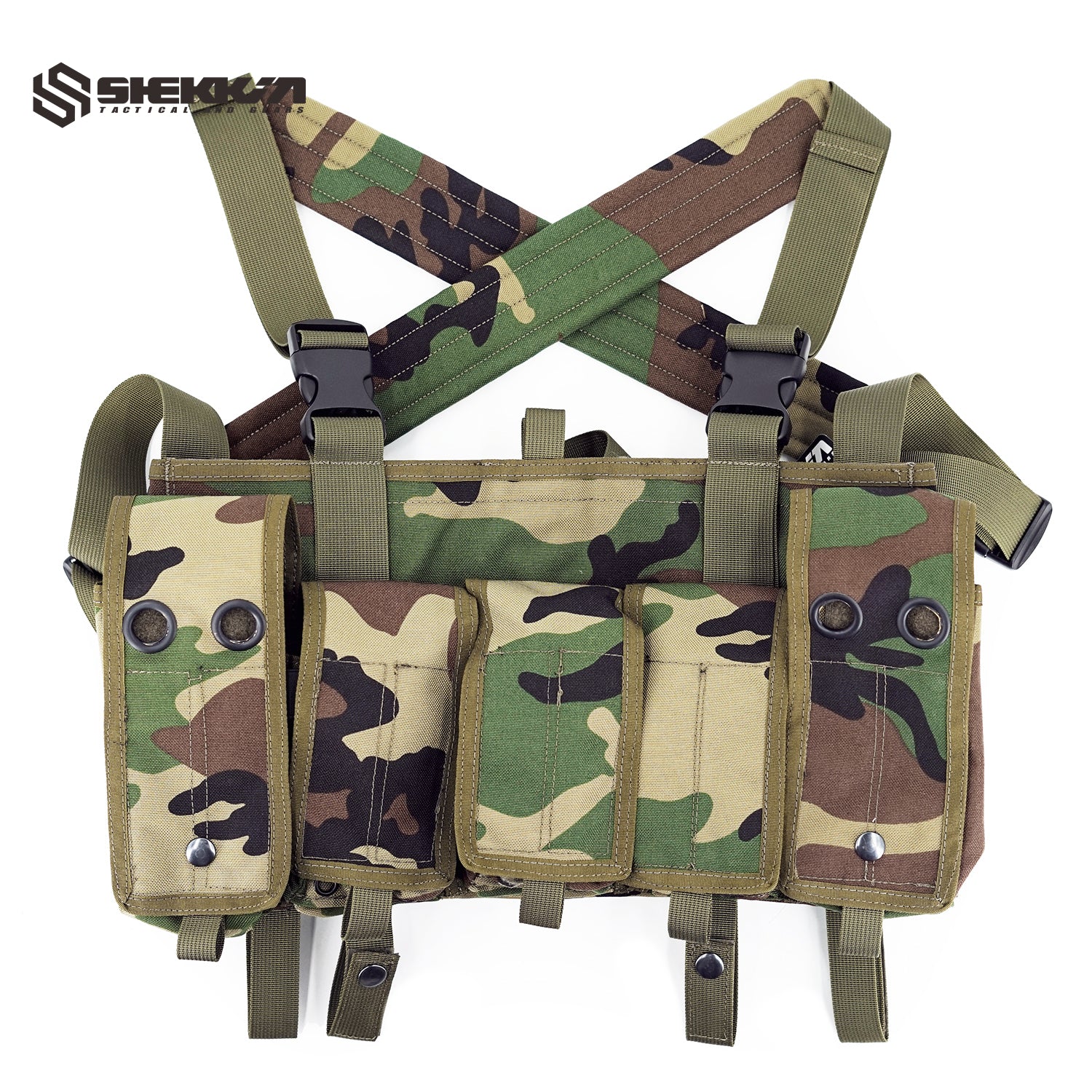 4年保証』 CSMフロントスプリット OD chestrig gear tactical 個人装備