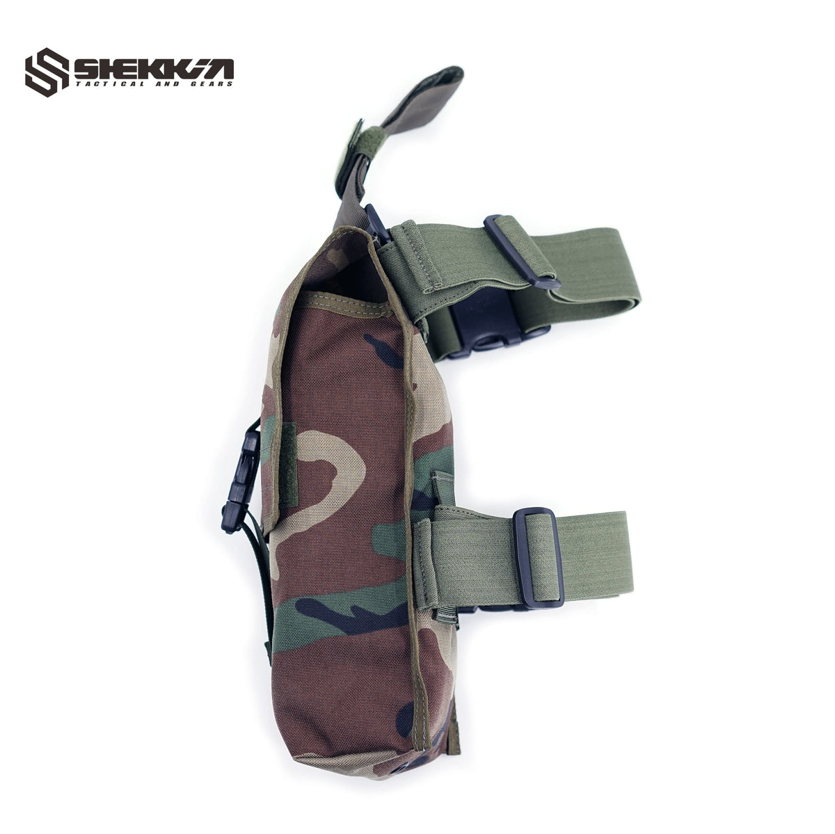 Delta force CAG Devgru tactical gears AWS woodland drop leg C4 bag