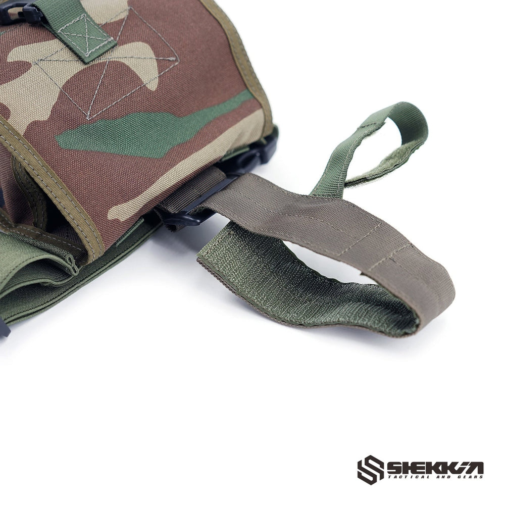 Delta force CAG Devgru tactical gears AWS woodland drop leg C4 bag