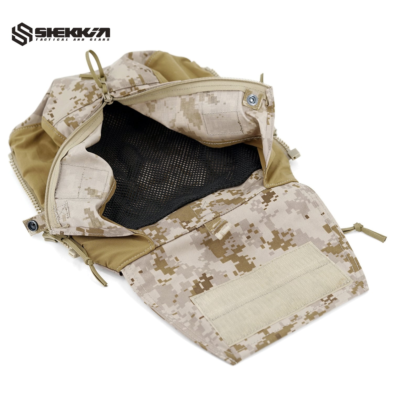 Navy seals devgru NSW tactical gears aor1 pack zip on panel 1.0