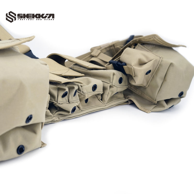 1961A Chest Rig in Light tan - Navy Seal Gear | Operation Red Wings