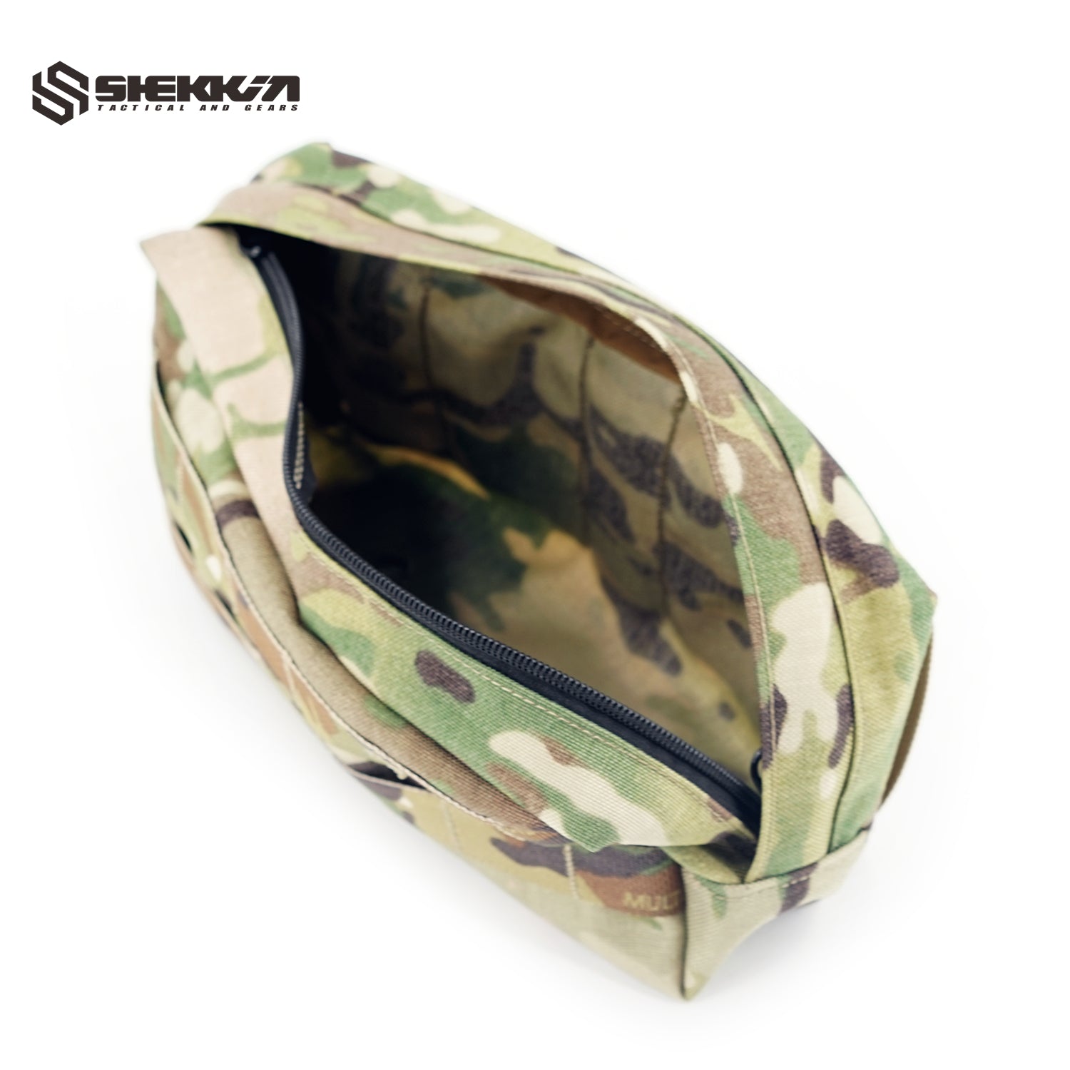 Paraclete style Multicam Horizontal Utility Pouch - Shekkin Gears