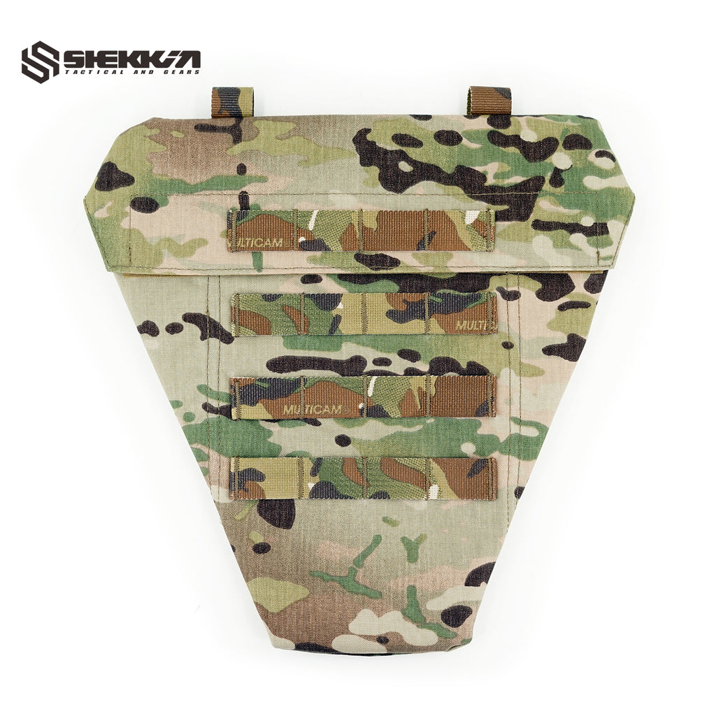 Shek Kin Back Panel Delta force Tactical gears CAG style Lap panel groin protection