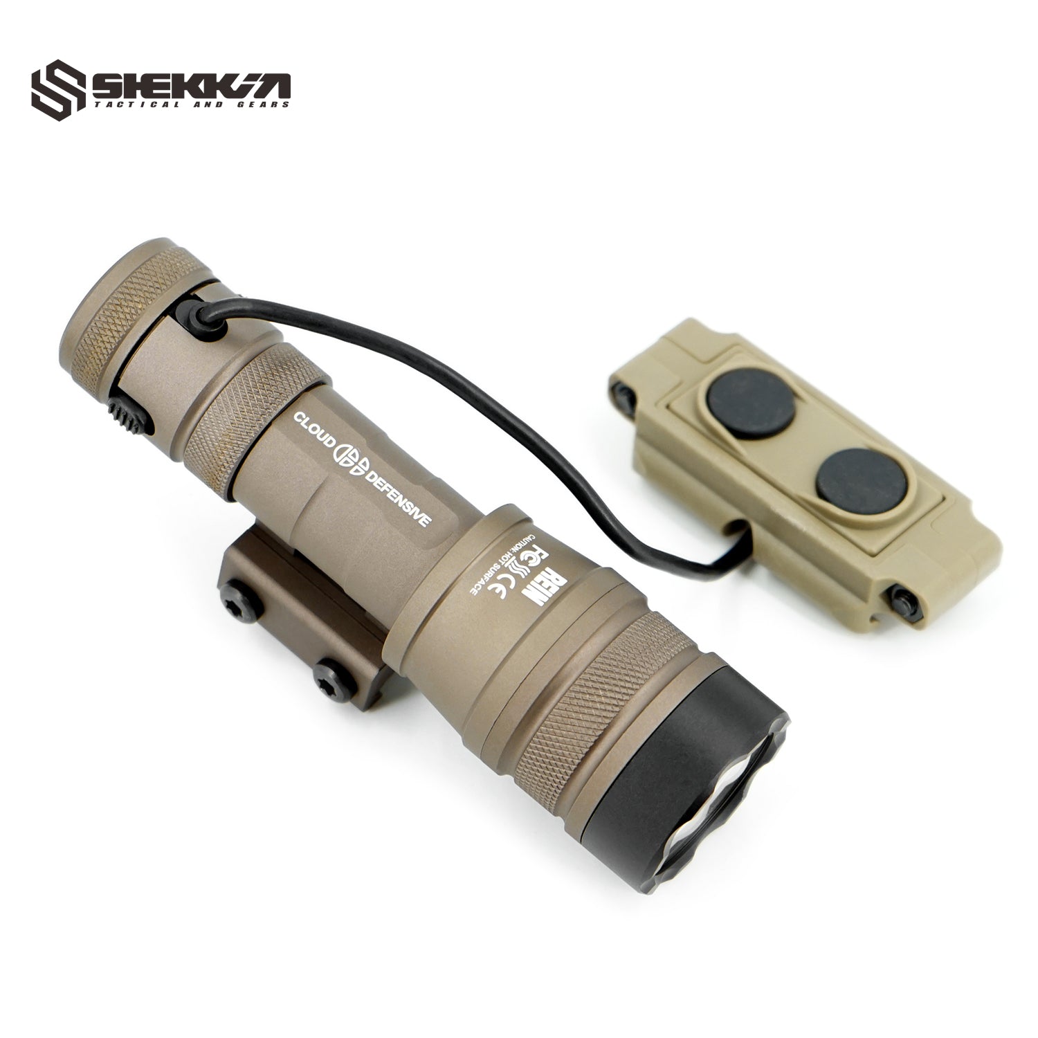 CLOUD Defense style Rein 2.0 Flashlight - Shekkin Gears