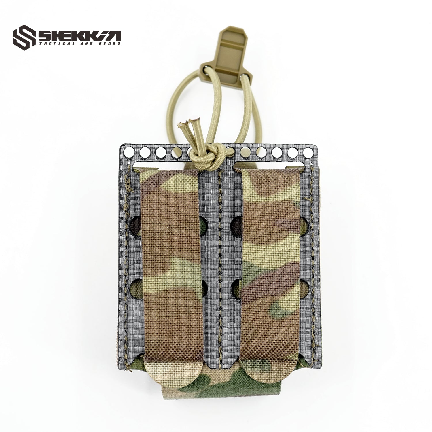 Single 556 m4 mag pouch with Tegris plate - Shekkin Gears