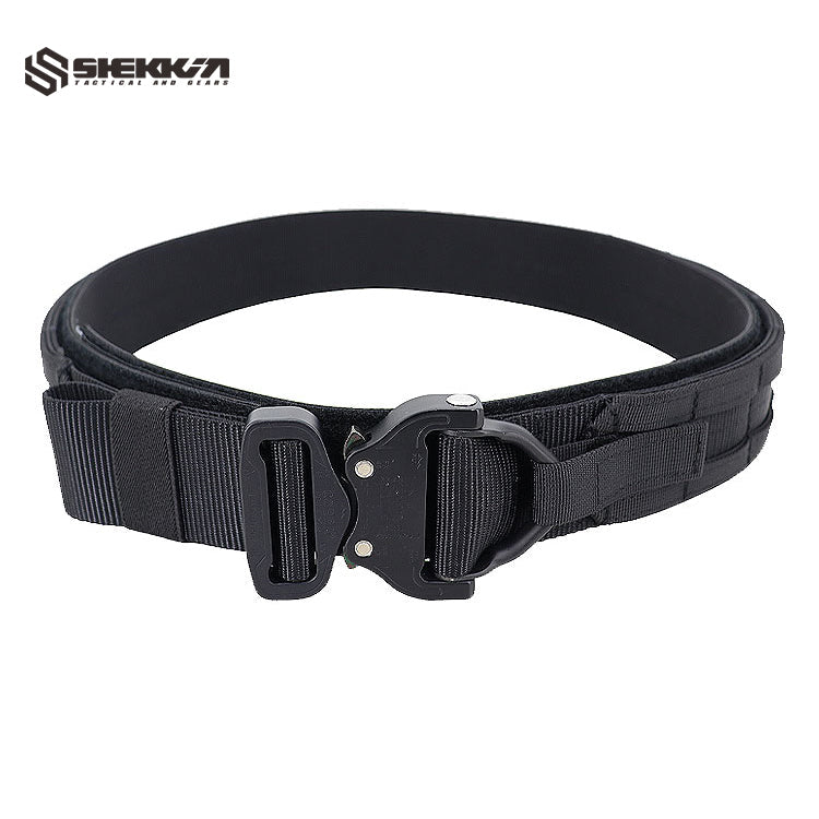Senshi style combat belt with budget buckle Senshi style combat belt with budget buckle