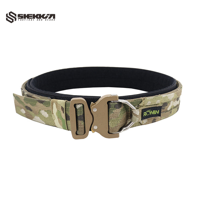 Senshi style combat belt with Original alpine buckle