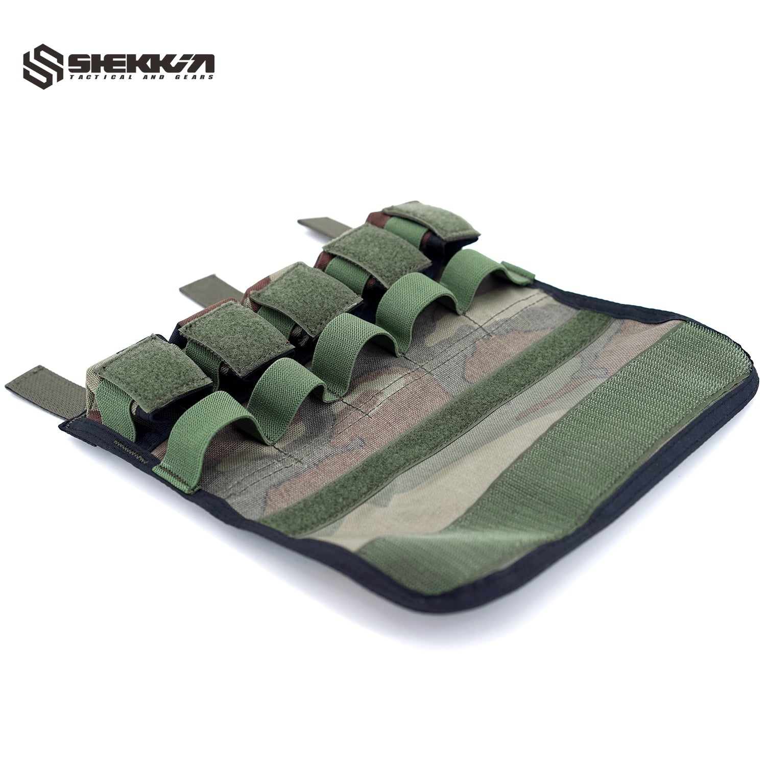 PARACLETE 5BangPocket 5連フラッシュバンポーチ MSAパラクレイト5連フラッシュバンポーチ黒 新品 - ミリタリー