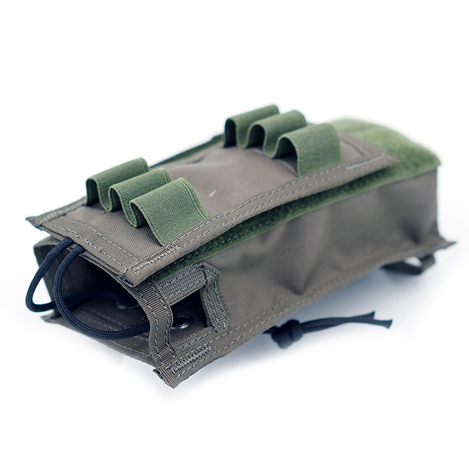 Pre MSA Paraclete style Smoke green MBITR Radio pouch - Shekkin Gears